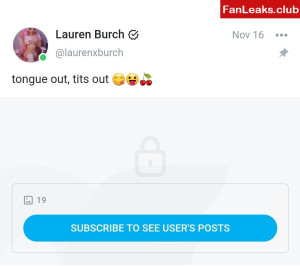 Lauren Burch Onlyfan Leaked Photo 5