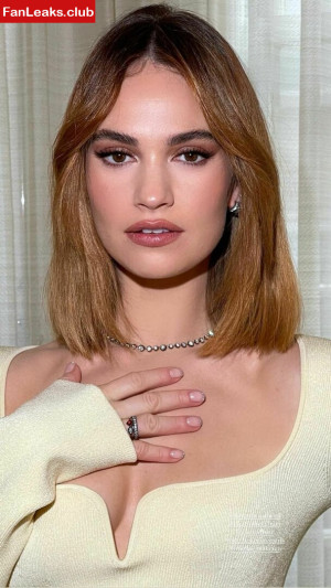 Lily James Onlyfan Leaked Photo 135