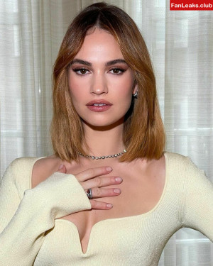 Lily James Onlyfan Leaked Photo 136