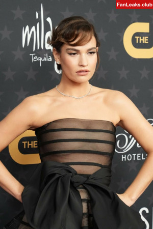 Lily James Onlyfan Leaked Photo 163