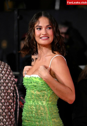 Lily James Onlyfan Leaked Photo 194