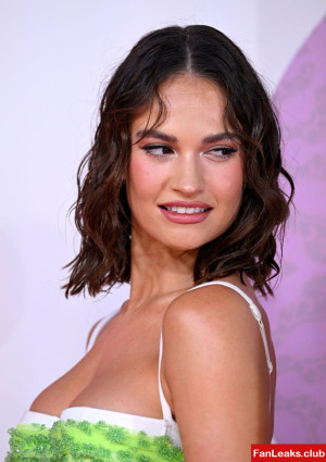 Lily James Onlyfan Leaked Photo 230